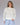 Archer Cashmere Stephanie Crochet Crew in White