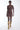 Karina Grimaldi Aria Suede Skirt in Espresso