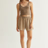 Asher Solei Short in Vintage Mushroom