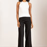Avenue Montaigne Alex Linen in Black