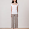 Avenue Montaigne Alex Linen in Mushroom