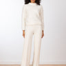 Avenue Montaigne Flavia Boucle Pant in Winter White