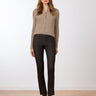 Avenue Montaigne Jet Set in Brown Denim