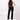 Avenue Montaigne Leo Boucle Pant in Black