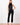 Avenue Montaigne Leo Boucle Pant in Black