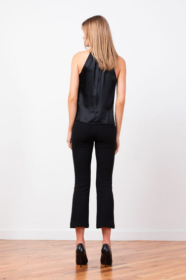 Avenue Montaigne Leo Boucle Pant in Black