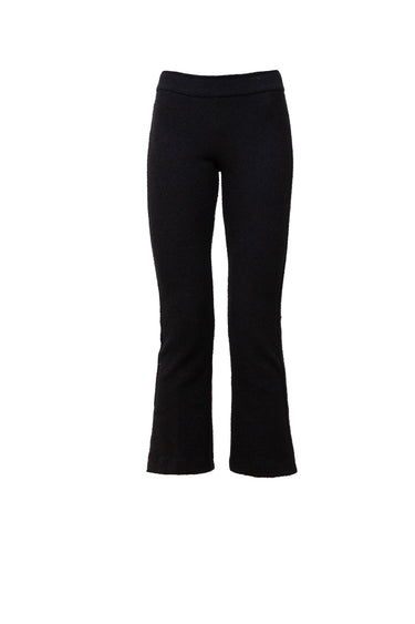 Avenue Montaigne Leo Boucle Pant in Black
