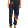 Aviator Nation All Seasons Circle Chevron Sweatpant in Charcoal