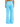 Aviator Nation WIde Leg Pocket Sweatpants in Sky