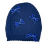 Bari Lynn Baby Knit Hat with Crystalized Velvet Bows - Estilo Boutique
