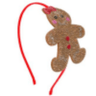 Bari Lynn Red Gingerbread Holiday Emoji Headband - Estilo Boutique