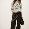 ba&sh Brice Sweatshirt in Grischine
