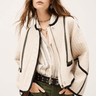 ba&sh Chim Jacket in Ecru - Estilo Boutique