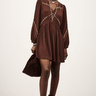 ba&sh Tay Dress in Chocolate