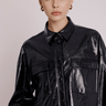 Berenice Carson Oversize Shirt in Black - Estilo Boutique