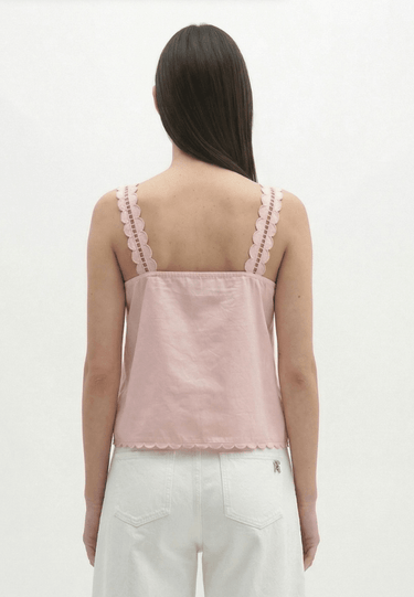 Berenice Clotilde Tank in Light Pink