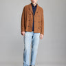 Billy Reid John Shawl Cardigan in Oak Brown