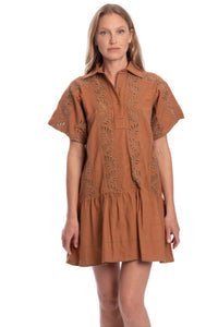 Bindu Athena Dress in Bronze