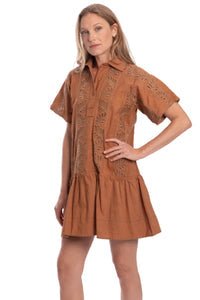 Bindu Athena Dress in Bronze