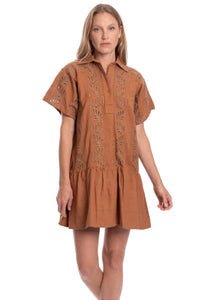 Bindu Athena Dress in Bronze
