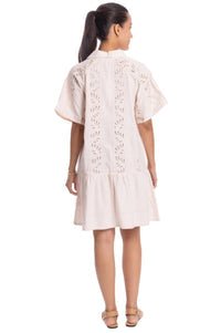 Bindu Athena Dress in Ivory