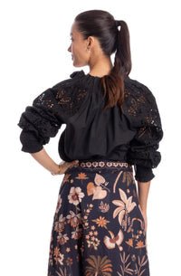 Bindu AUra Blouse in Black