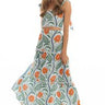 Bindu Aurelia Skirt in Light Sea