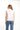 Bindu Esmeralda Blouse in White Blush
