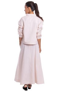 Bindu Kassandra Skirt in Light Ivory