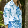 Bindu Robi Blouse in Jasmine Violet - Estilo Boutique