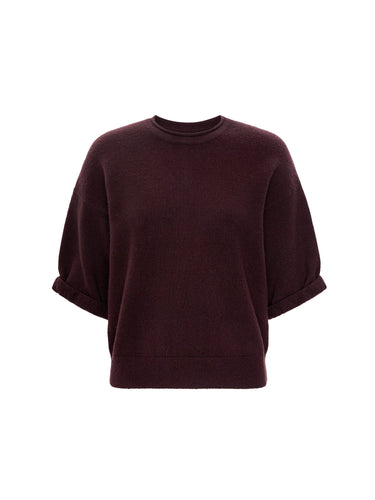 Brochu Walker Olive Sweatshirt in Aubergine