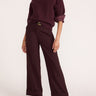 Brochu Walker Olive Sweatshirt in Aubergine