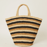 btb Marisol Striped Tote in Neutral - Estilo Boutique