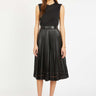 Caballero Alana Skirt in Vegan Leather in Black