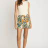 Caballero Azra Short in Baroque Pineapple