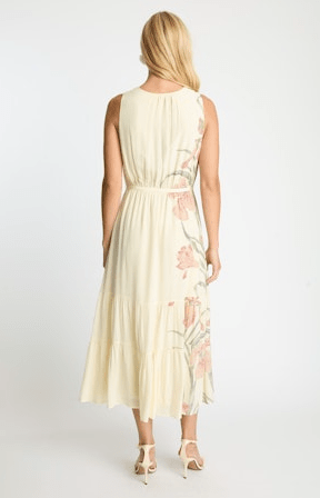 Caballero Carol Dress in Stippled Iris