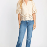 Caballero Collection Estelle Top in Peach Dust