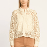 Caballero Emmie Top in Ivory Lace