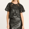 Caballero Kant Top in Black