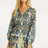 Caballero Tarot Top in Wildcat Tapestry - Estilo Boutique