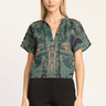 Caballero Zola Top in Patchwork Flower