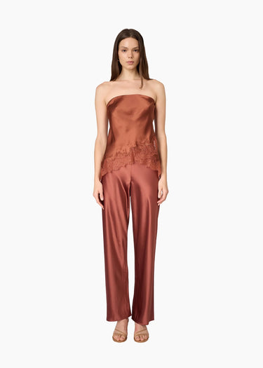 Cami NYC Bristol Mid Rise Pant in Affogato