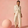 Cami NYC Cassia High Rise Linen Pant in Macadamia - Estilo Boutique
