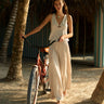 Cami NYC Fabian High Rise Jacquard Pant in Cannoli