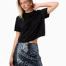 Cami NYC Fayruz Mid Rise Sequin Skirt in Coal
