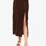Cami NYC Idris Suede Skirt in Malt - Estilo Boutique