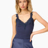 Cami NYC Lani Rib Knit Tank in Harbor
