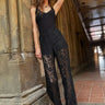 Cami NYC Minerva Lace Pant in Black