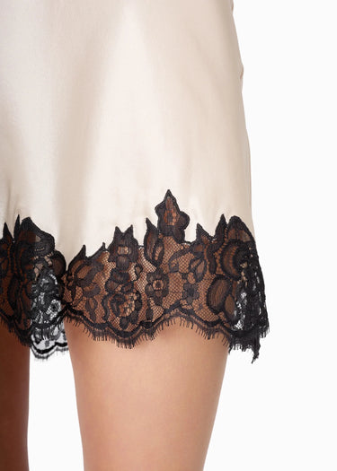 Cami NYC Rogers Silk Mini Skirt in Oat