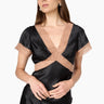 Cami NYC Romola Silk Top in Black